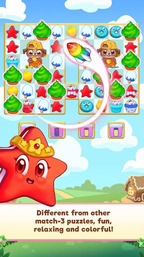 Candy Riddles: Match 3 Game screenshot 1 - screenshot