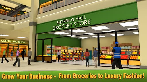 Mall & Fast Food Simulator 3D screenshot 2 - screenshot