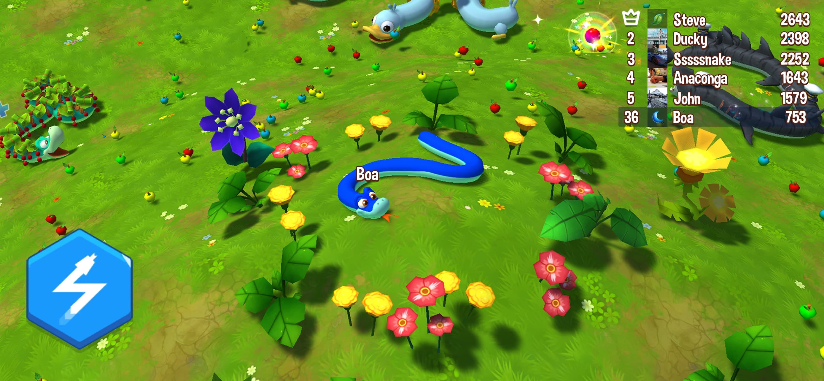 Snake Rivals - io Snakes Games screenshot 1 - screenshot
