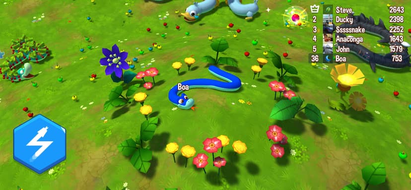 Snake Rivals - io Snakes Games screenshot 1 - screenshot
