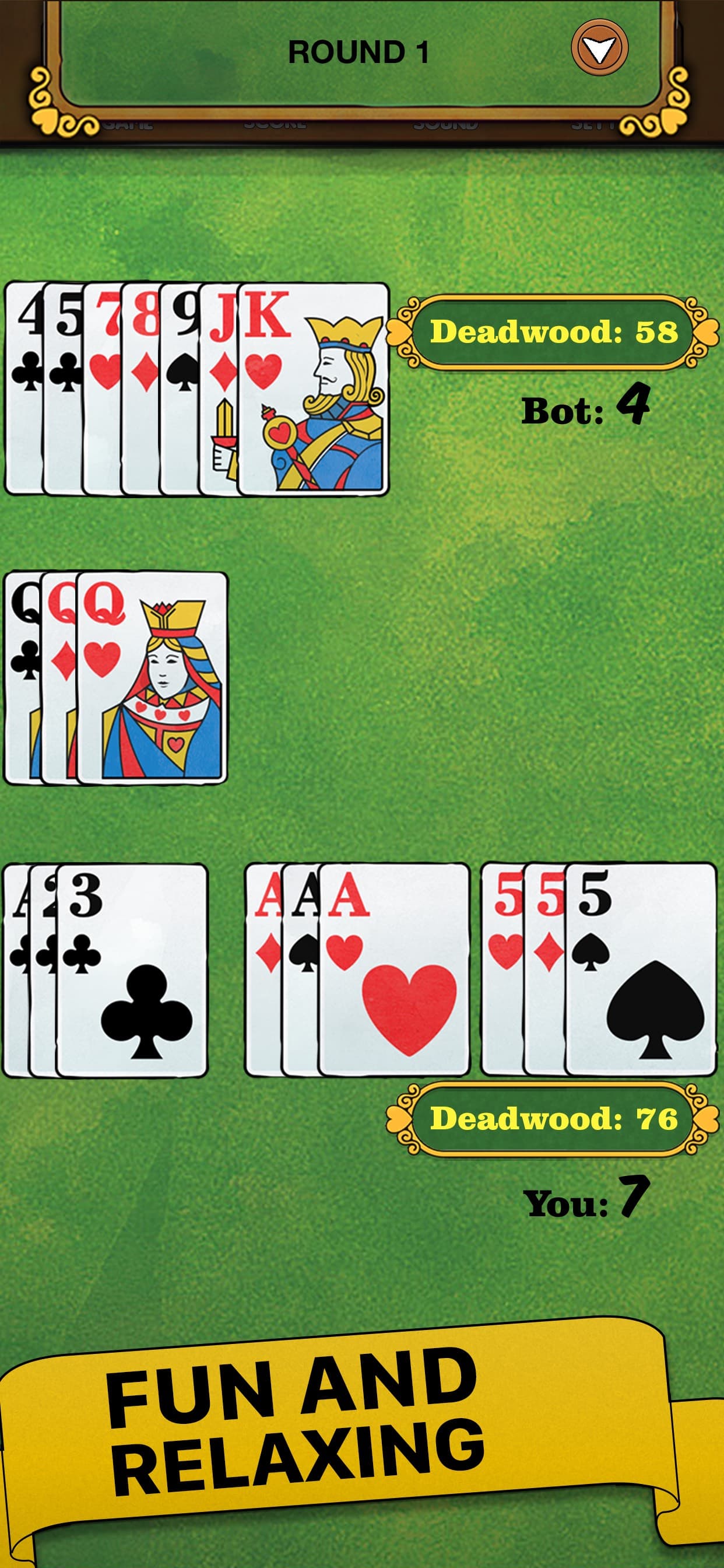 Gin Rummy Card Game Classic screenshot 6 - screenshot