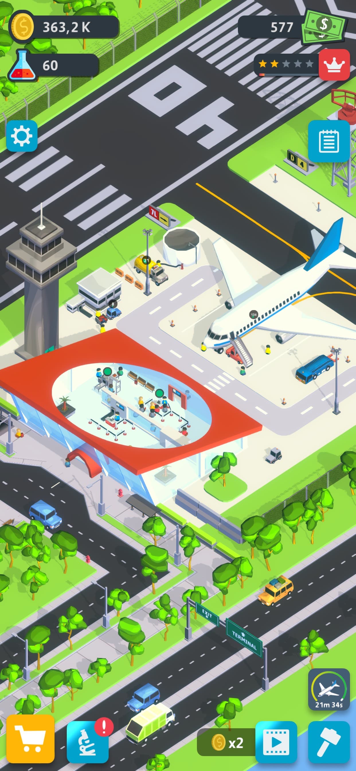 Airport Inc. Idle Tycoon Game screenshot 7 - screenshot