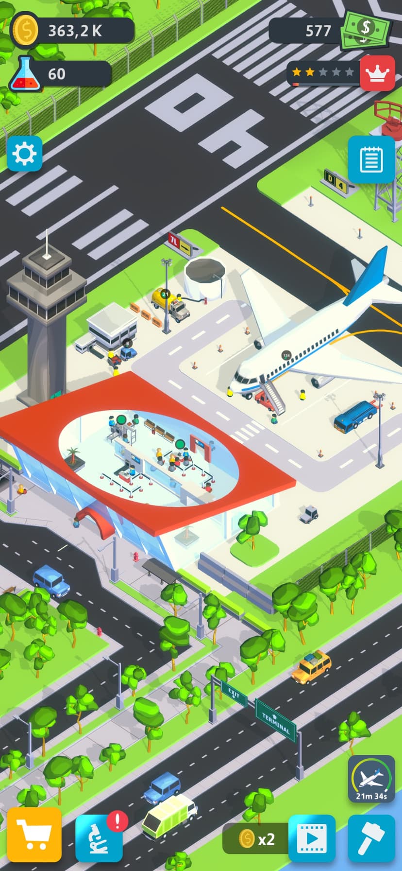 Airport Inc. Idle Tycoon Game screenshot 7 - screenshot