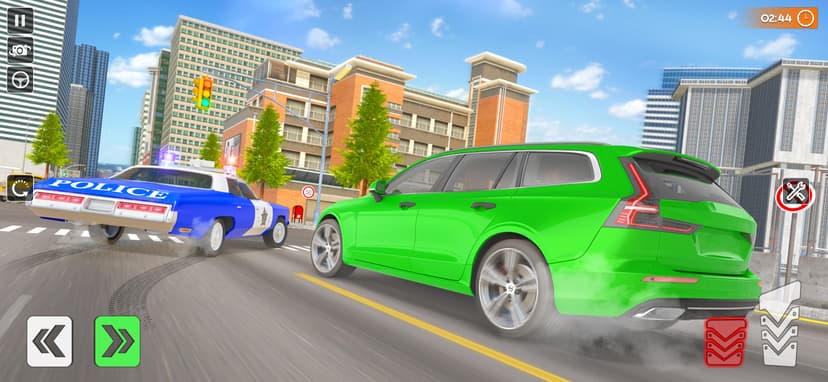 Police Chase Game: Car Crash screenshot 2 - screenshot