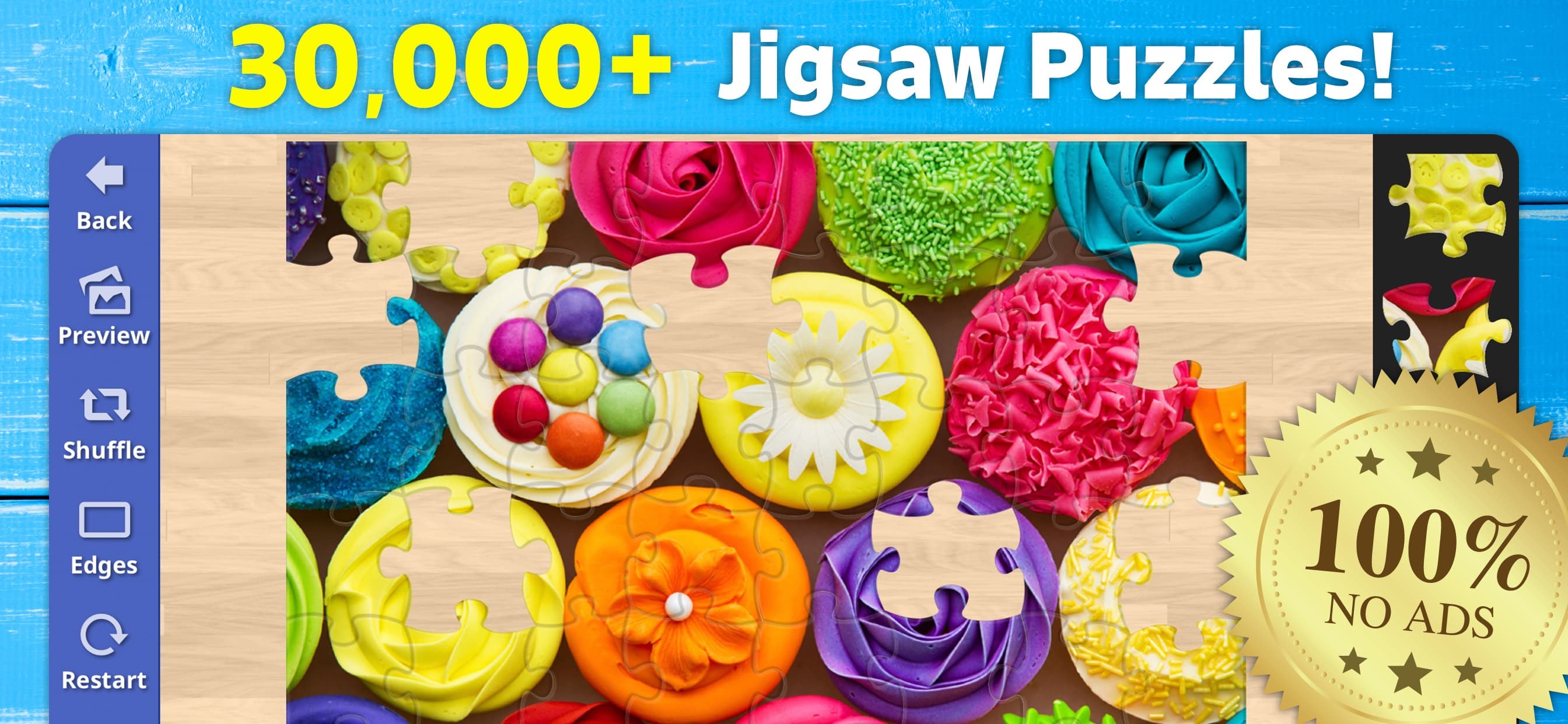 Jigsaw Bug: HD Puzzle Game screenshot 1 - screenshot