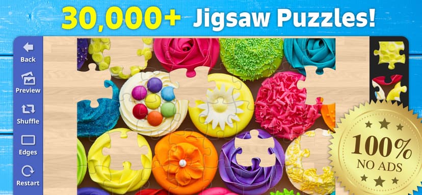 Jigsaw Bug: HD Puzzle Game screenshot 1 - screenshot