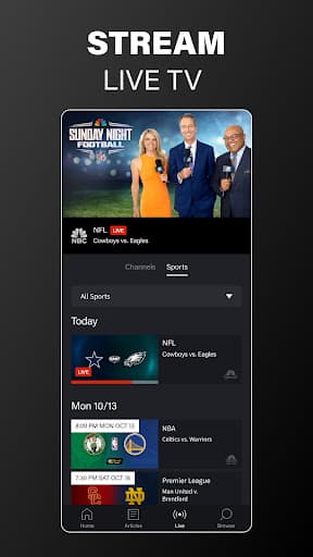 NBC Sports screenshot 2 - screenshot