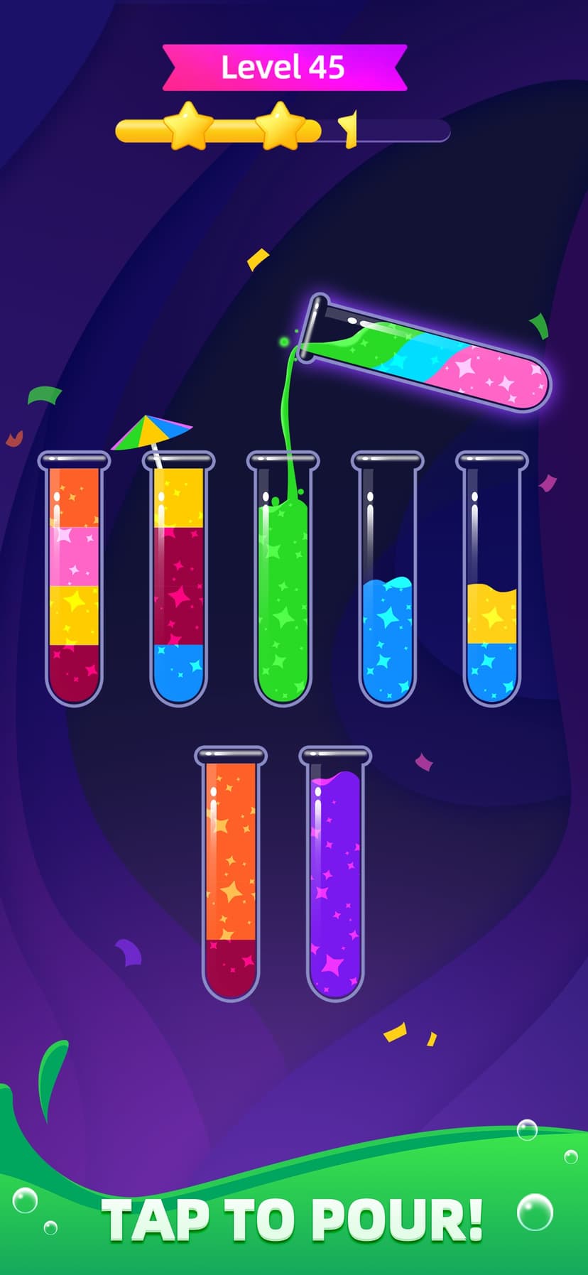 Water Sort: Offline Color Game screenshot 1 - screenshot
