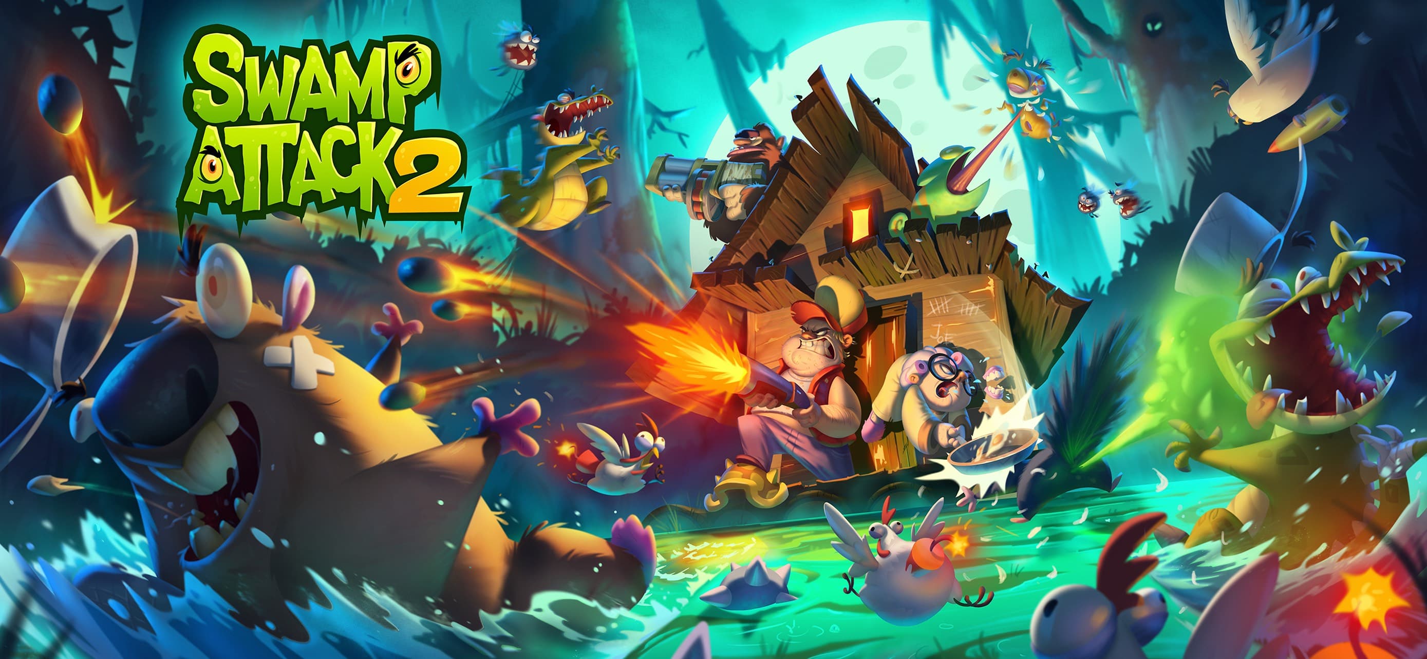 Swamp Attack 2 screenshot 6 - screenshot