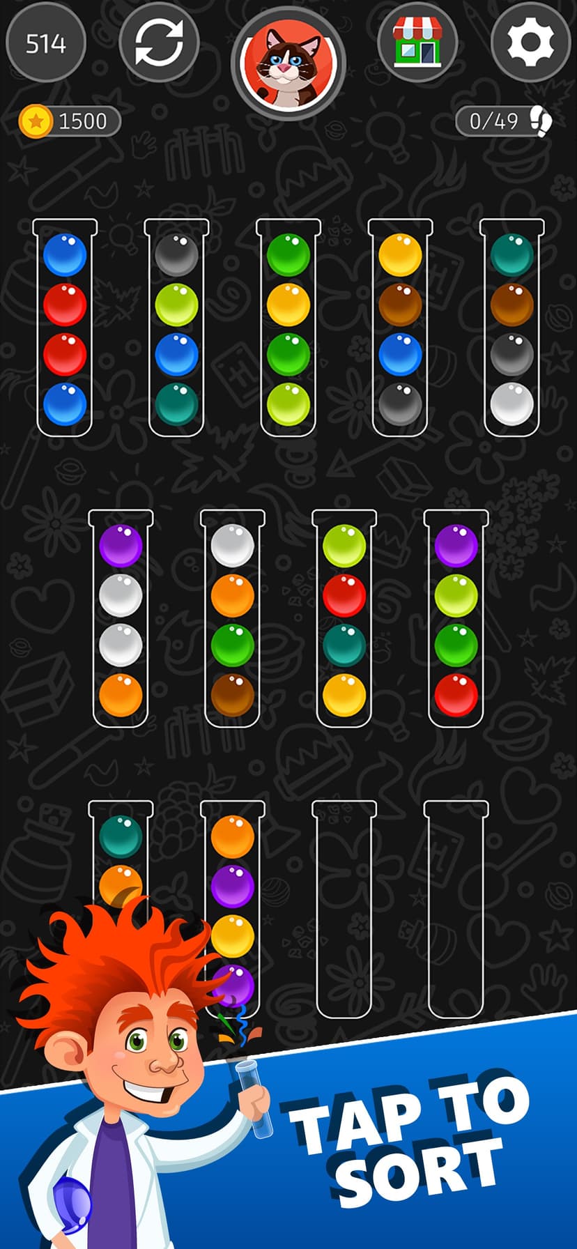 Ball Sort Master screenshot 1 - screenshot