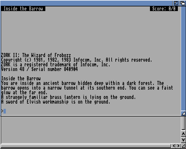Null - screenshot