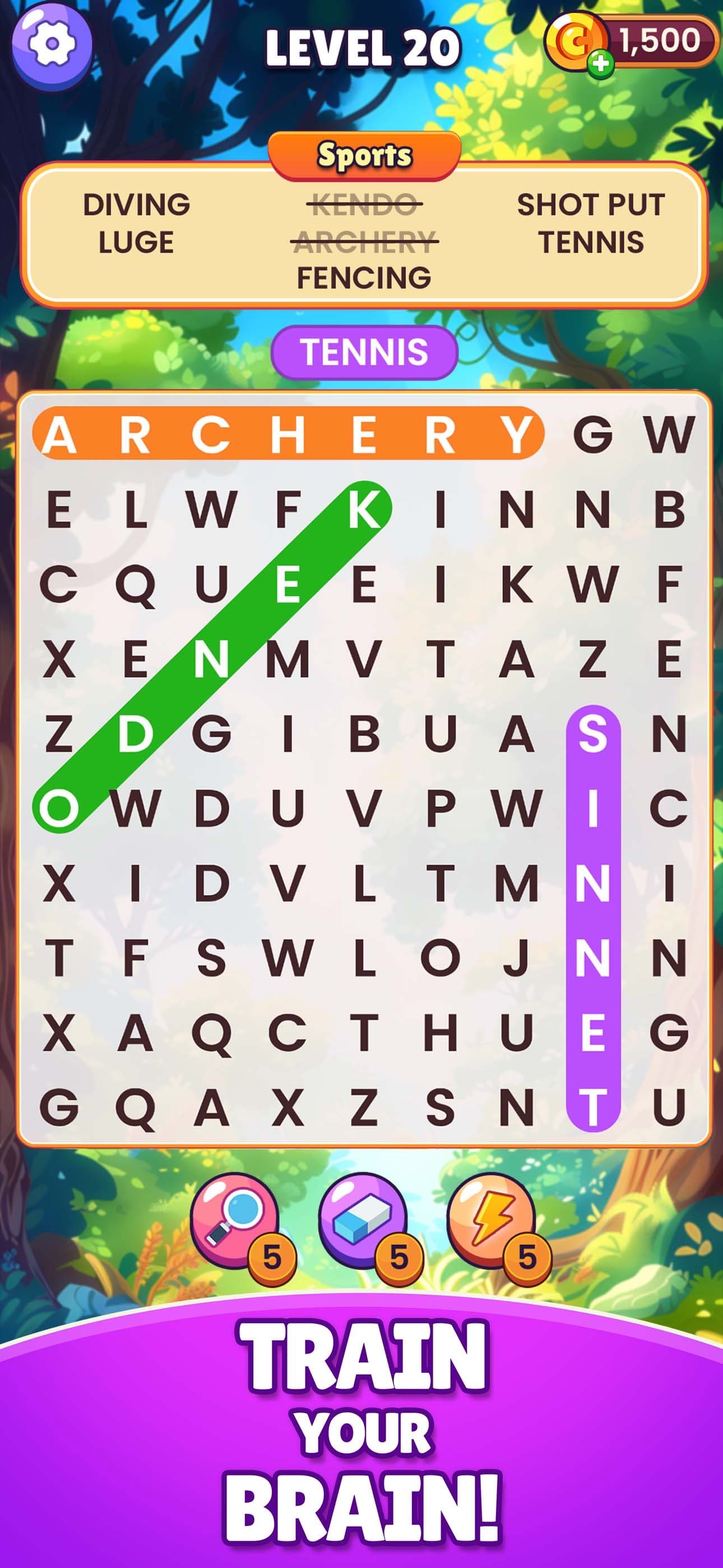 WordSearch Find Infinite Words screenshot 3 - screenshot