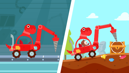Dinosaur Car Games：DuDu Games screenshot 2 - screenshot