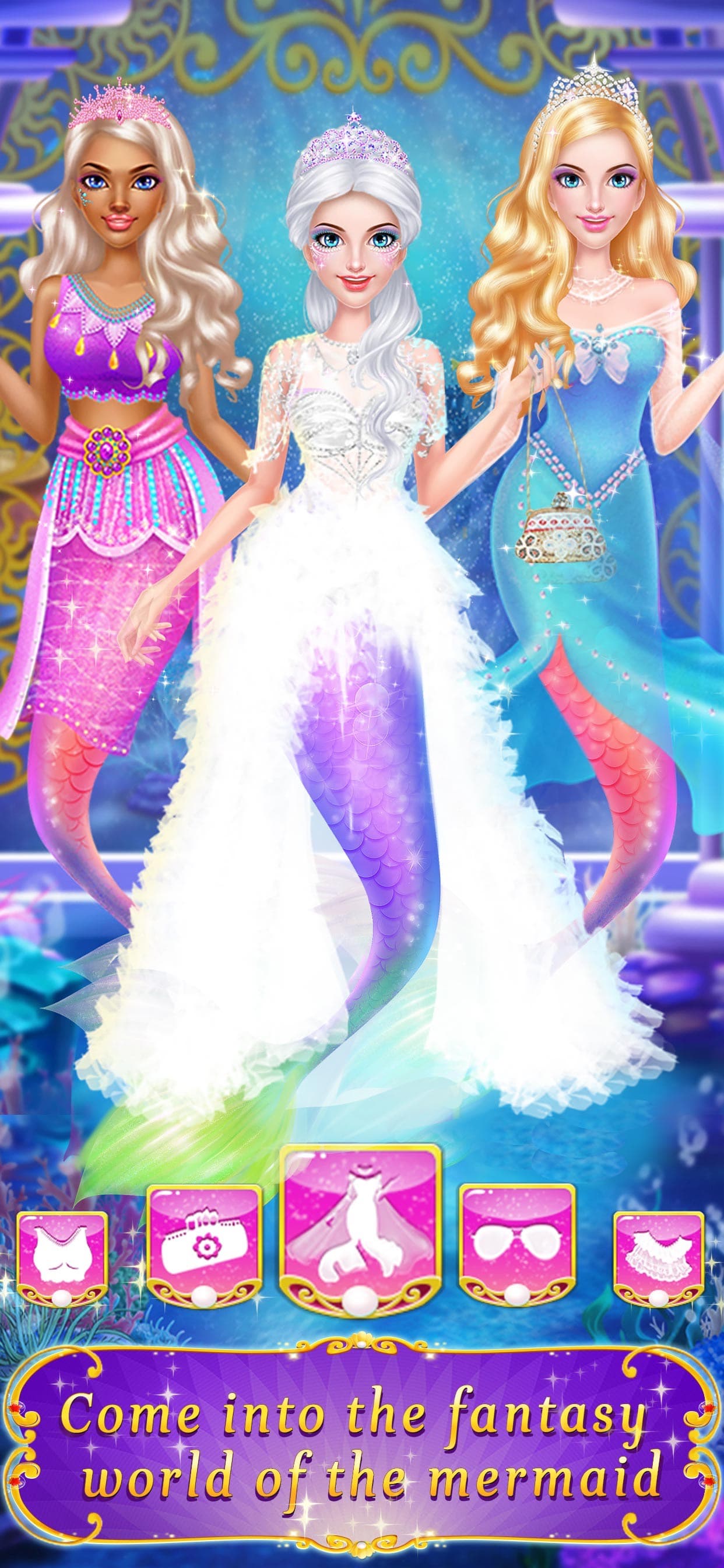 Mermaid Makeup Dressup screenshot 4 - screenshot