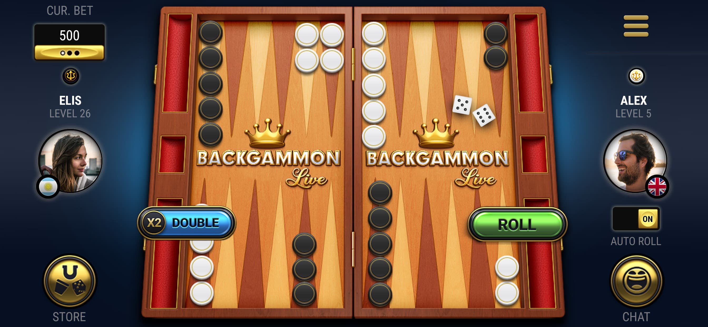 Backgammon Live™ Board Game screenshot 1 - screenshot