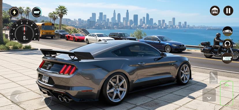 Real Car Driving City 3d Game screenshot 1 - screenshot