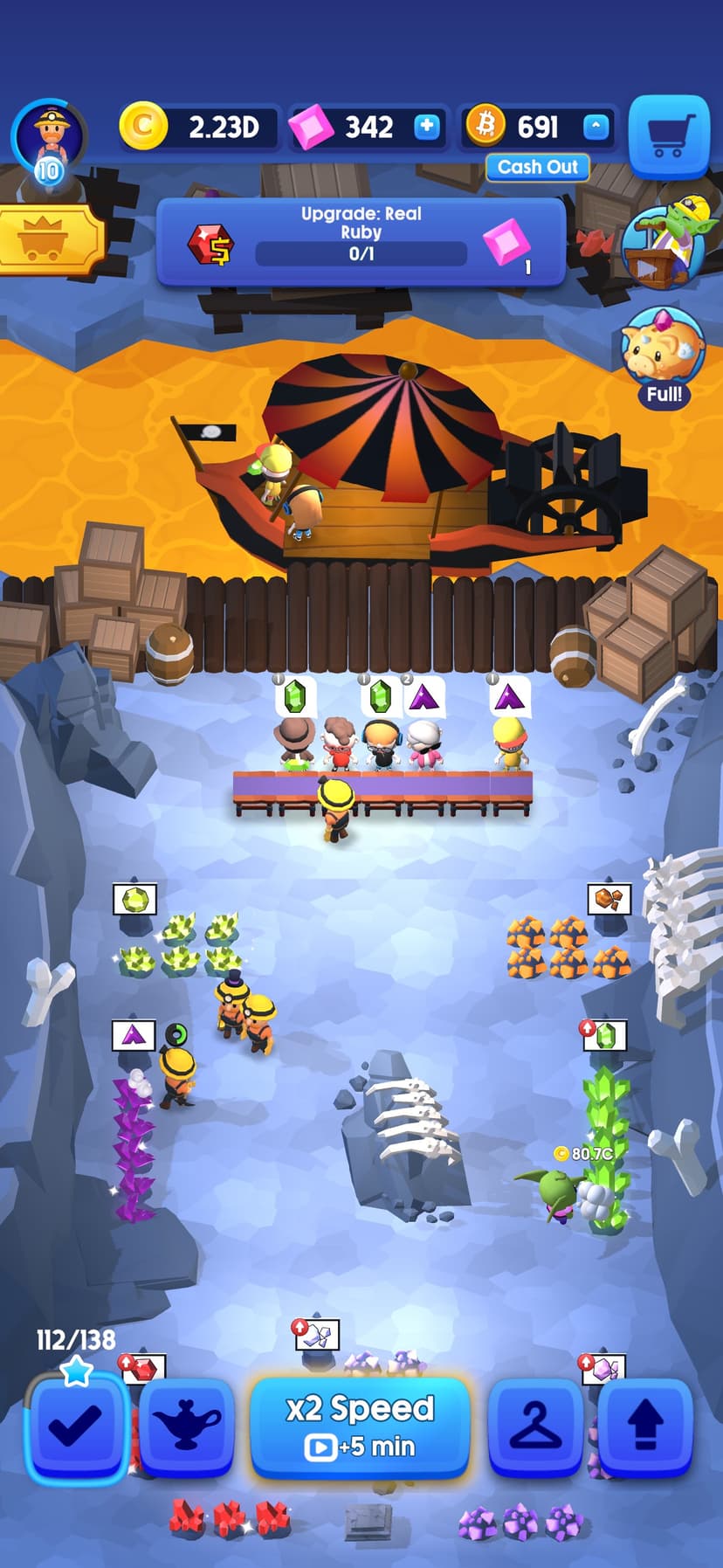 Idle Mine! Tycoon Mining Game screenshot 5 - screenshot