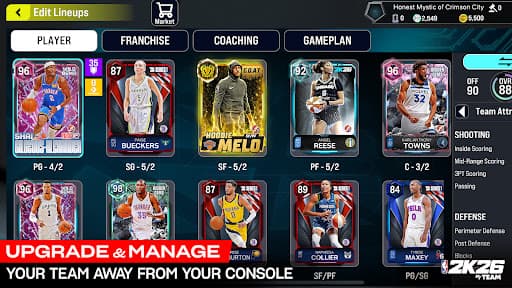 NBA 2K26 MyTEAM Mobile screenshot 4 - screenshot