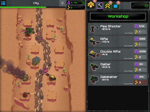 Turret Fusion Idle Clicker screenshot 4 - screenshot