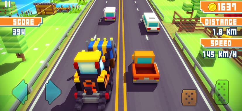 Blocky Highway screenshot 4 - screenshot