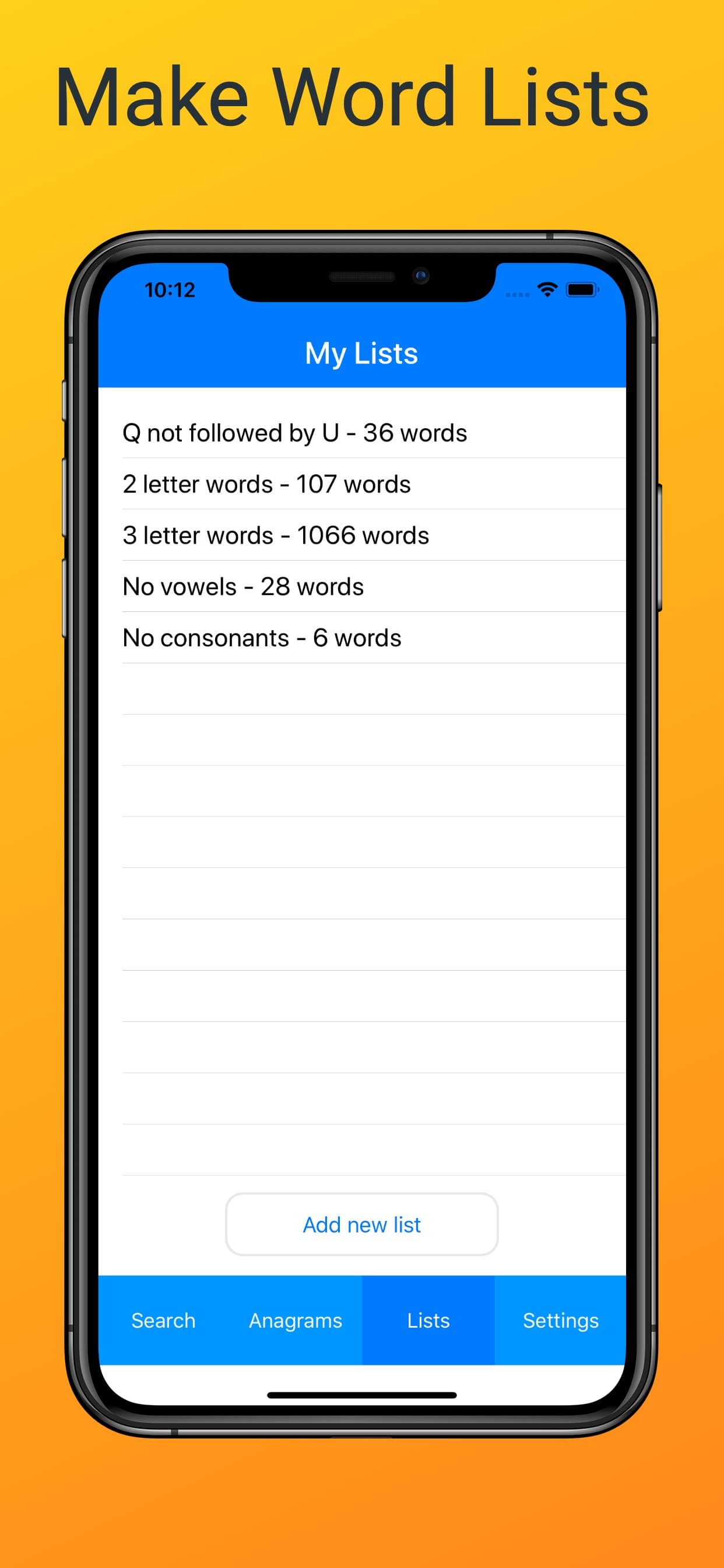 Word Checker (for Scrabble) screenshot 3 - screenshot