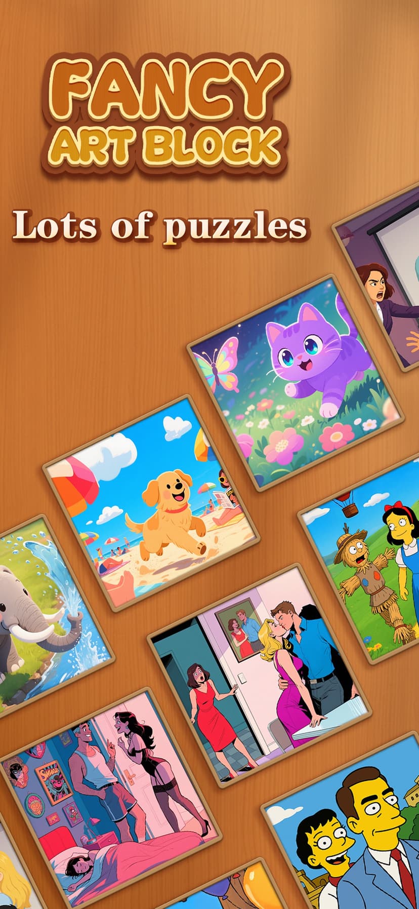 Fancy Art Block: Jigsaw Puzzle screenshot 1 - screenshot