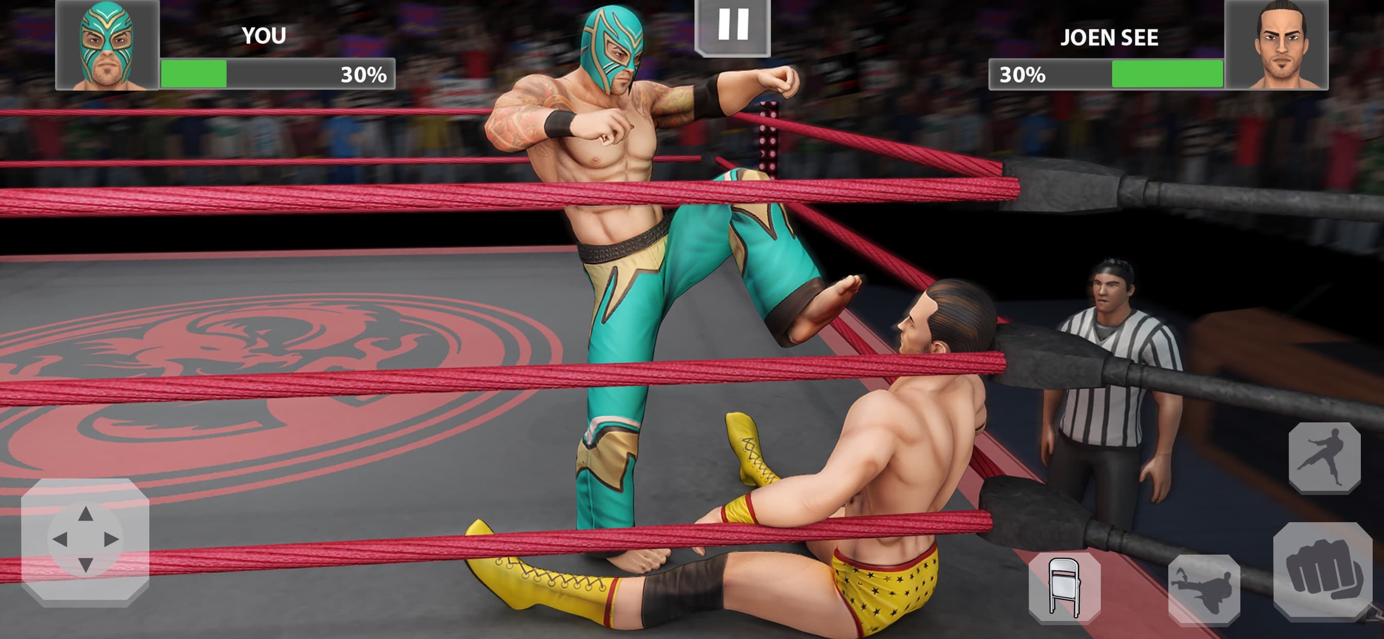 Wrestling Rumble: PRO Fighting screenshot 2 - screenshot
