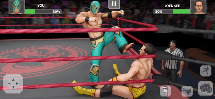 Wrestling Rumble: PRO Fighting screenshot 2 - screenshot