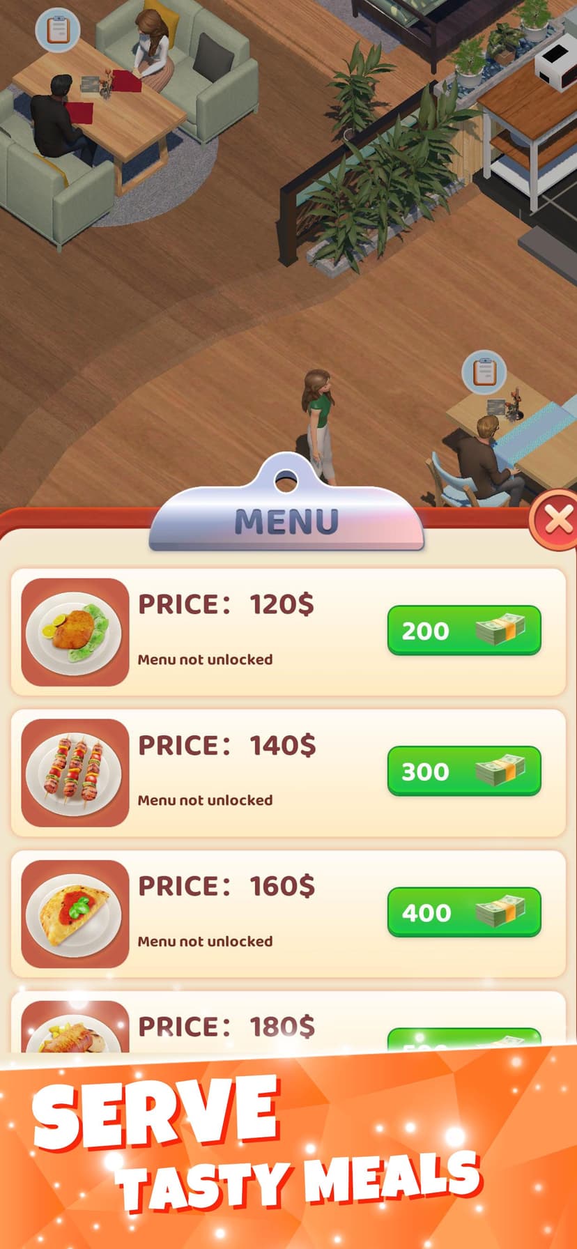 Restaurant Story: Decor & Cook screenshot 5 - screenshot