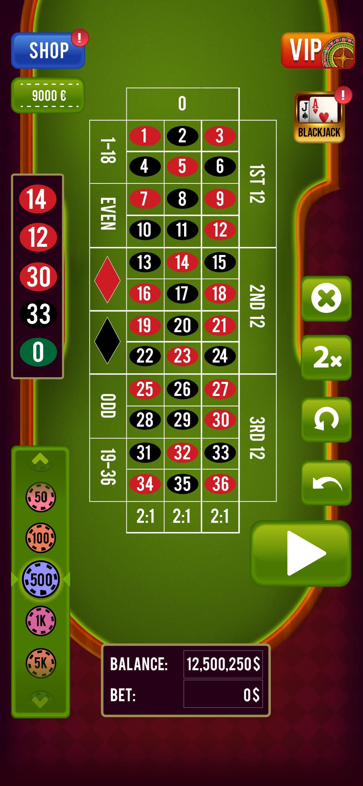 Roulette Casino - Wheel Spin screenshot 1 - screenshot