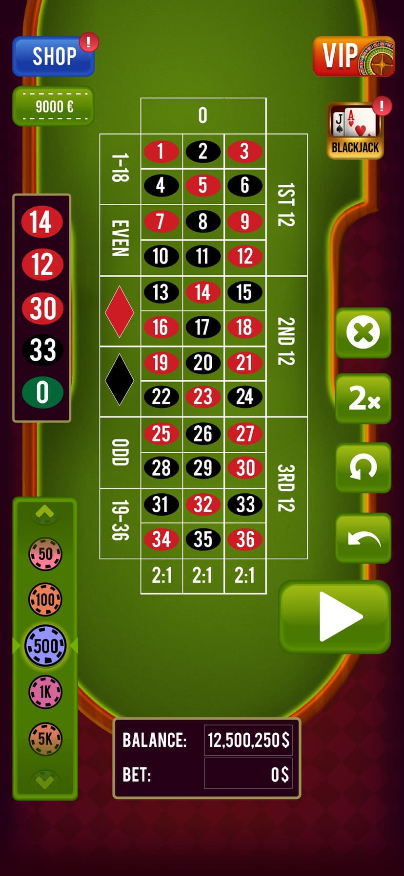 Roulette Casino - Wheel Spin screenshot 1 - screenshot