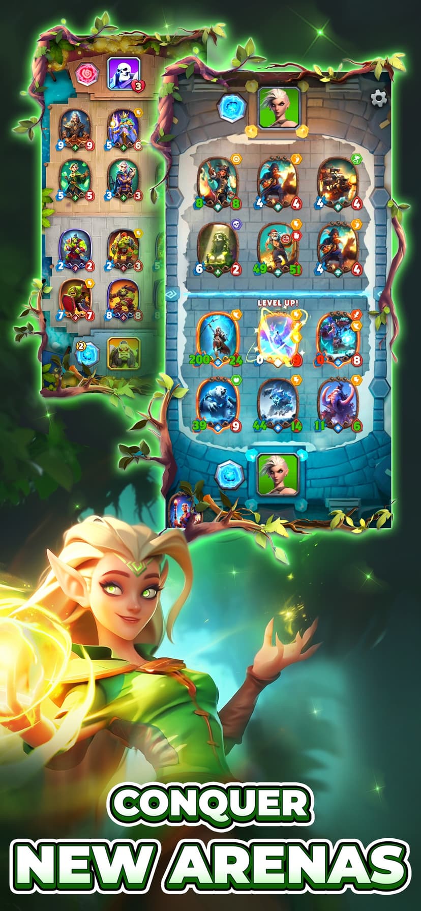 ARCANE RUSH: Auto Battler screenshot 4 - screenshot