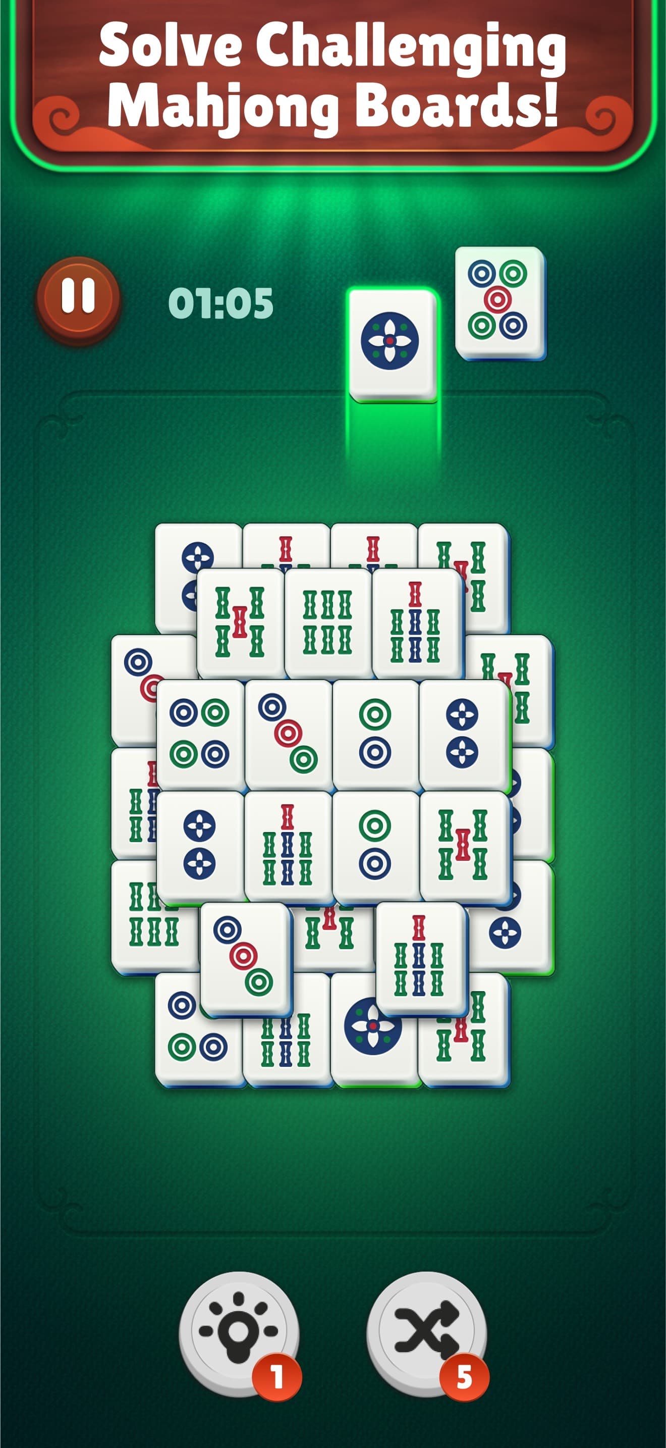 Mahjong Game - Real Solitaire screenshot 4 - screenshot