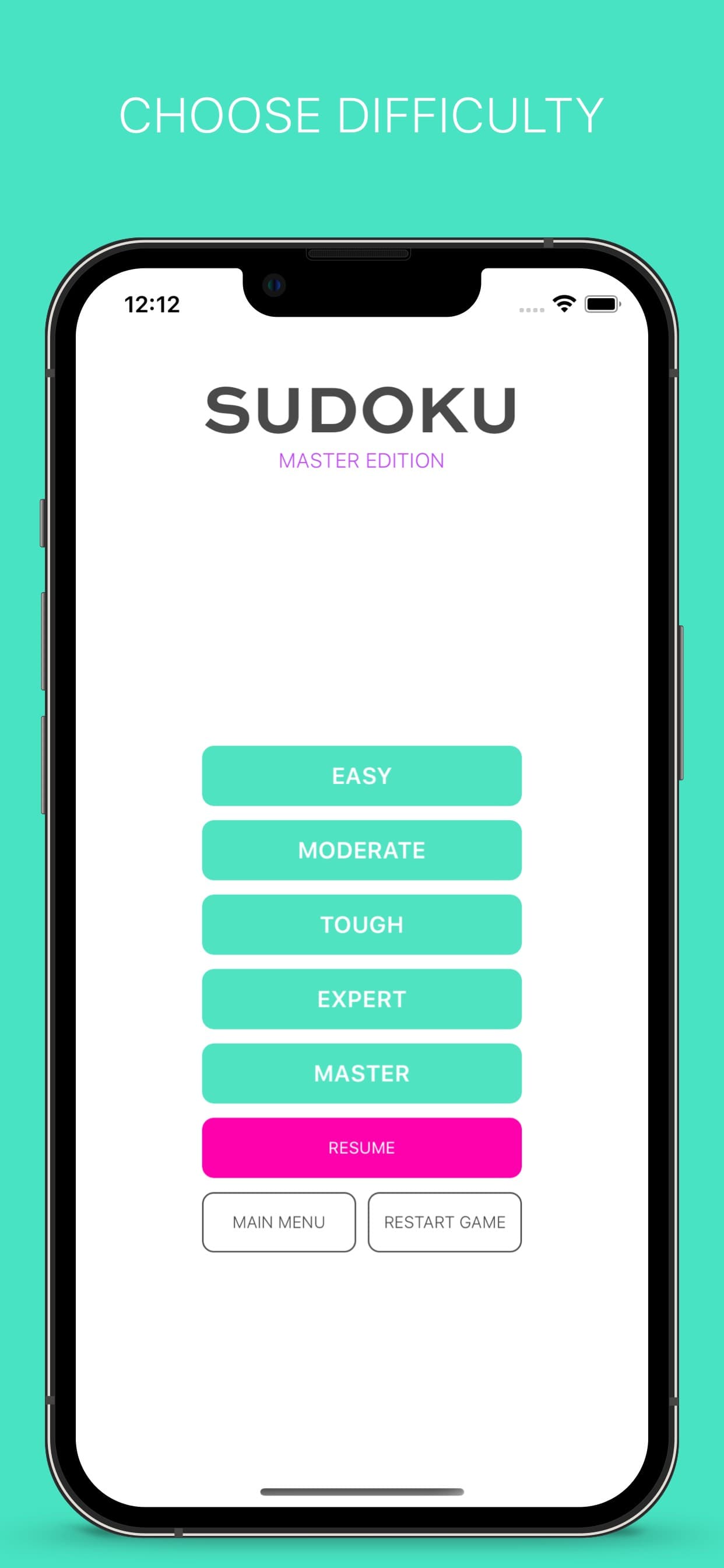 Sudoku Master Edition: Puzzles screenshot 4 - screenshot