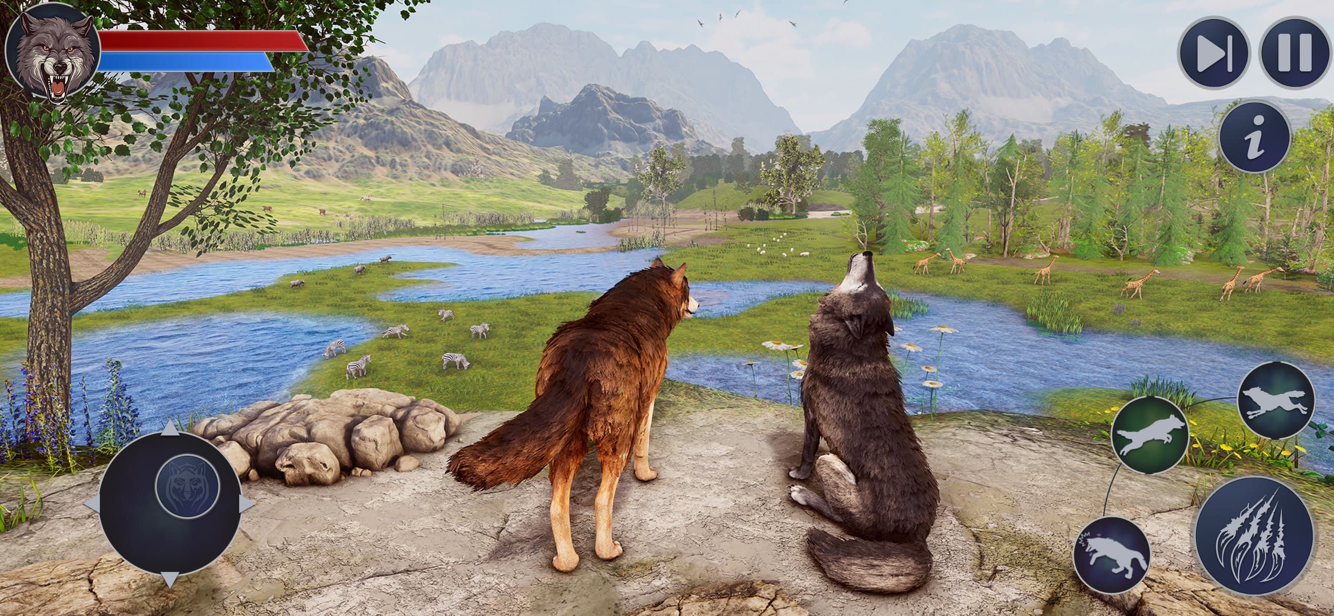 The Wild Wolf Life Simulator 2 screenshot 6 - screenshot