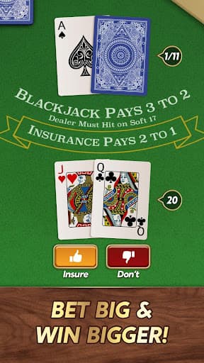 Blackjack screenshot 4 - screenshot