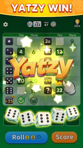 Clover Yatzy: PVP Dice Game screenshot 3 - screenshot