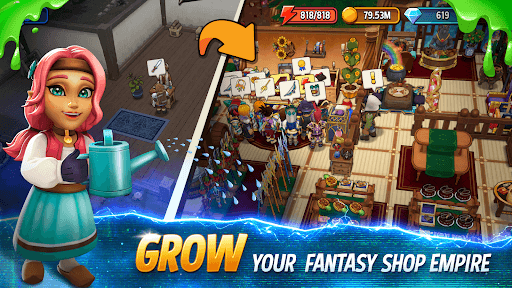 Shop Titans: Crafting Tycoon screenshot 3 - screenshot