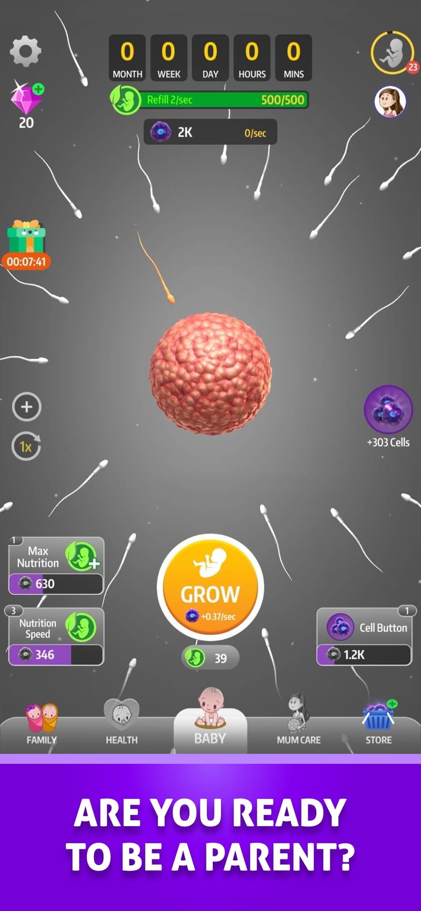 Idle 9 Months screenshot 1 - screenshot