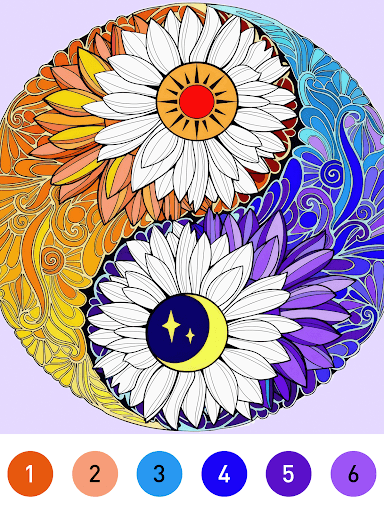 Mandala Color by Number Book screenshot 12 - screenshot