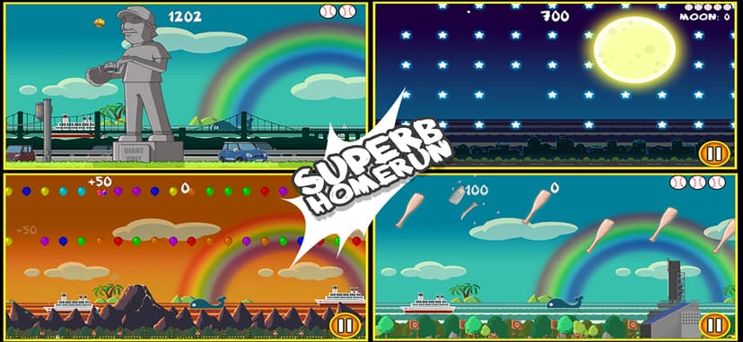 Flick Home Run ! screenshot 4 - screenshot