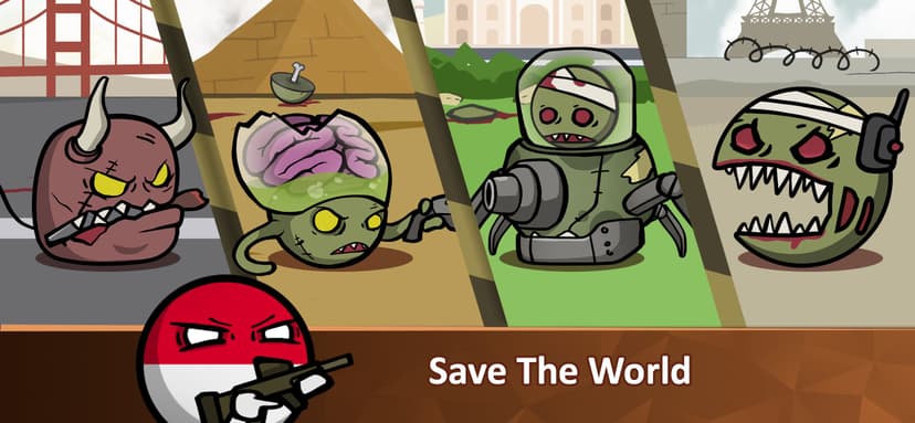 Countryballs - Zombie Attack screenshot 7 - screenshot