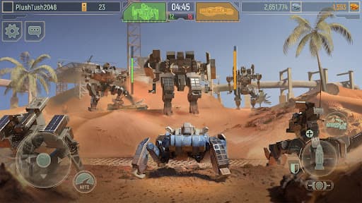 WWR: Mech robots, war game screenshot 8 - screenshot