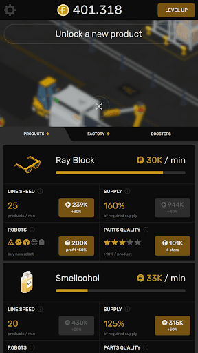 Factory: Idle & Tycoon Game screenshot 4 - screenshot