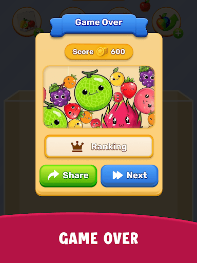 Fruit Drop & Merge Game screenshot 16 - screenshot