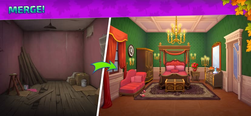 Halloween Merge: Merge Mansion screenshot 10 - screenshot