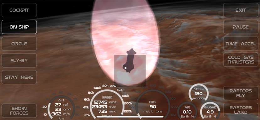 X-Plane: Starship screenshot 6 - screenshot