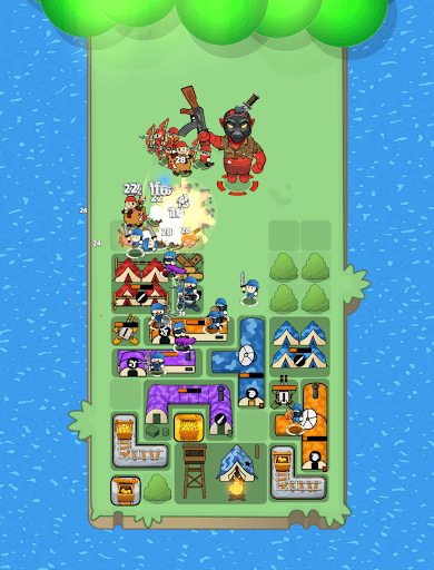 Fortress Siege: Merge Defense screenshot 1 - screenshot
