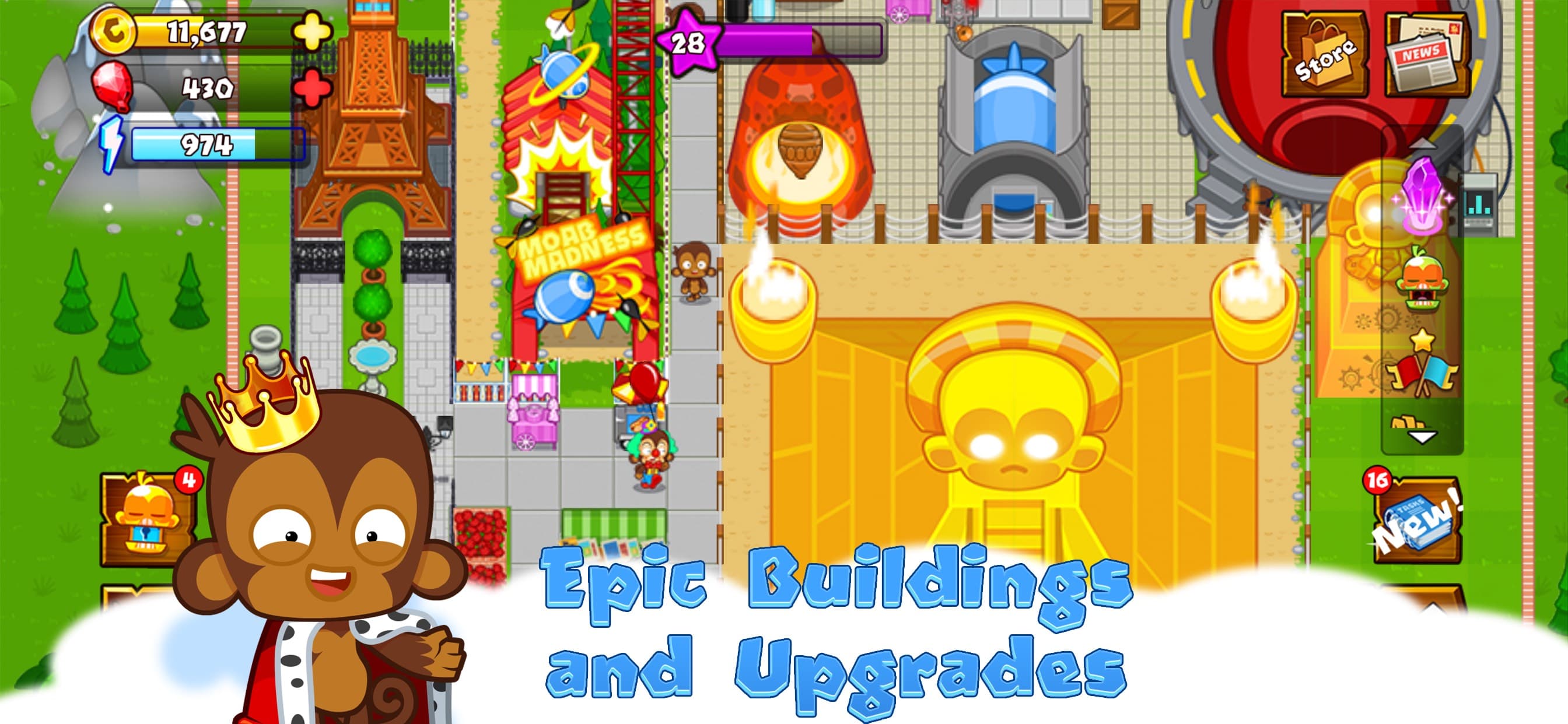 Bloons Monkey City screenshot 3 - screenshot
