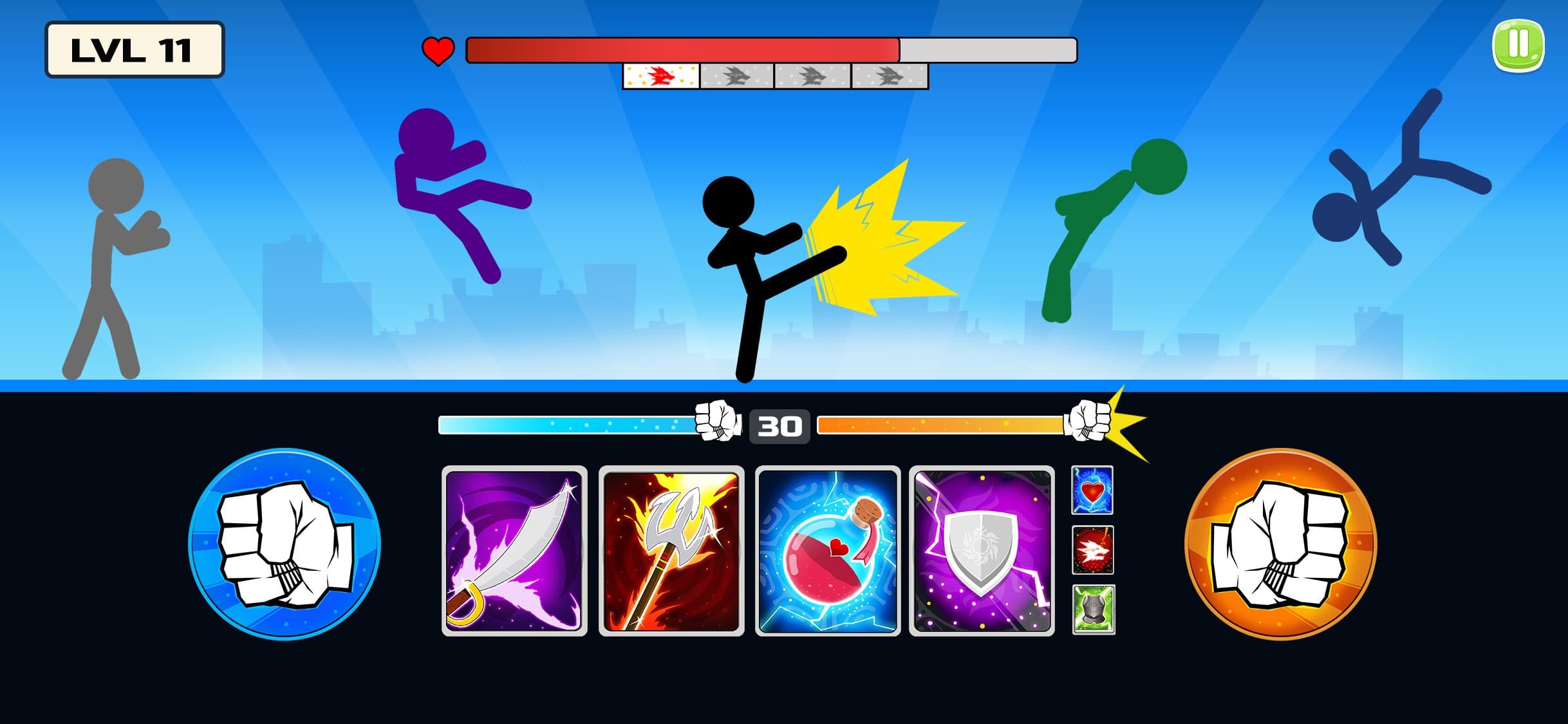 Stickman Fighter : Death Punch screenshot 1 - screenshot